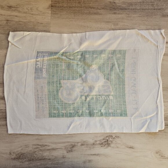 St Louis Rams Souvenir Rally Towel 2000 NFL Football Kickoff vs 49ers GMAC - Picture 7 of 7